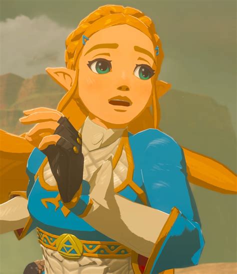 Zelda from Legend of Zelda: Breath of the Wild: A Journey into Hyrule's Wilderness