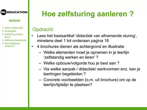 Zelfsturing welke hulp is cht effectief