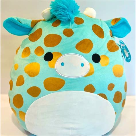 Weaver the Waffle is a tan Squishmallow. Are you overwhelmed