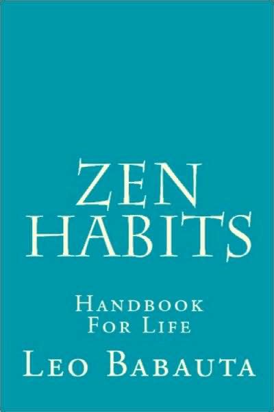 Zen habits by leo babauta handbuch für das leben english edition. - Mitsubishi colt rodeo 4 x 4 manual.