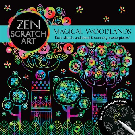 Read Zen Scratch Art Magical Woodlands By Gakken Giftworks