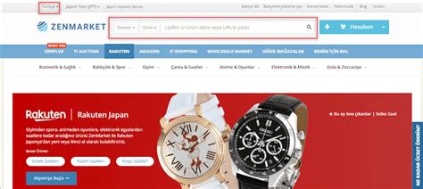 ZenMarket ile Rakuten