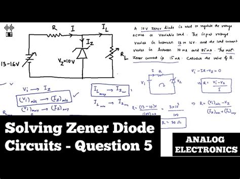 Zener Diode Exam Questions