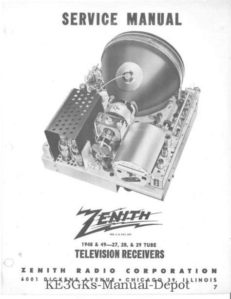 Zenith television operating manual black and white tv. - Guidelines for pulmonary rehabilitation programs book.
