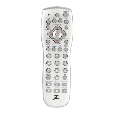 Zenith zp505 universal remote control manual. - Panasonic 58 ghz gigarange supreme manual.