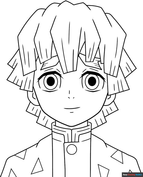 Zenitsu Coloring Pages