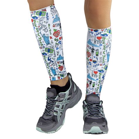 Zensah. Add fun and personality to all your runs and workouts with Limited Edition prints. Featuring fun themes like Food, Animals, Abstract, Nature and Destination or Races, all eyes will be on you during your next race when you rock these unique compression leg sleeves, mini-crew socks, no-show socks or compression socks. 