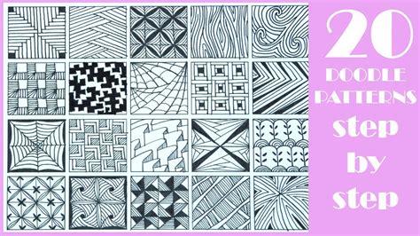 Zentangle Step By Step For Beginners zentangle patterns step by step
