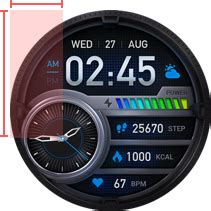 Zepp os watch face maker.  Therefore, when designing a watch face, please...