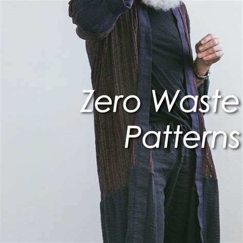Zero Waste Patterns Free Kimono Pattern Elbe Textiles