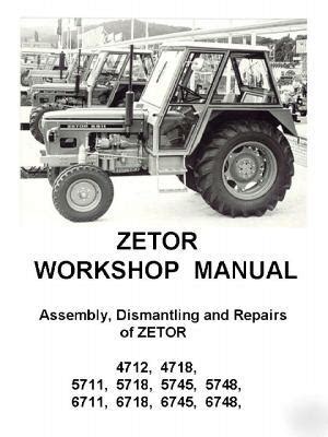 Zetor tractor workshop manual 4712 4718 5711 5718 5745 5748 6711 6718 6745 6748. - White westinghouse split air conditioner service manual.