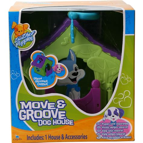 Zhu Zhu Puppies Moove & Groove Dog House Grön