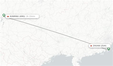 Zhuhai to Kunming: Flight Time, Status & Schedule Today