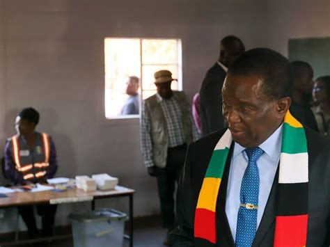 Zimbabwe votes as the president known as ‘the crocodile’ seeks a second and final term