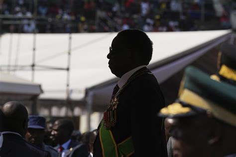 Zimbabwean president at his inauguration says the disputed election reveals a ‘mature democracy’