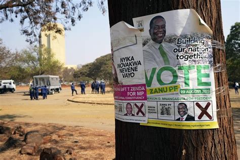 Zimbabweans anxiously wait for election results as African observer missions note voter intimidation