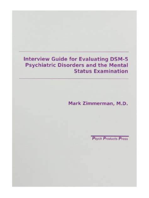 Zimmerman interview guide for evaluating dsm. - Steven blank startup owners manual download.