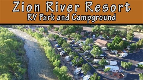 Zion River Resort has several different types of sites. The RV sites have full hookups, a shade tree, a fire ring, and a picnic table. There’s also cable and wifi access. You’ll find a variety of options: Pull-thru sites are 60-70 feet long with a concrete pad and a grassy area. Standard back-in sites range from 30-40 feet deep and have 30 .... 