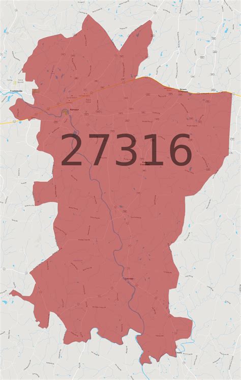 Zip Code 27316