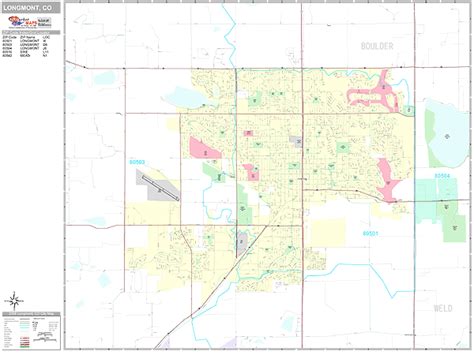 Zip Code Map For Longmont Colorado Map