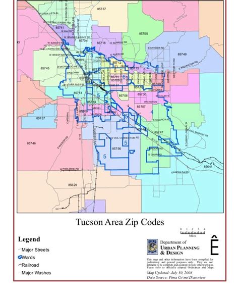 Zip code tucson map zip code map Artofit