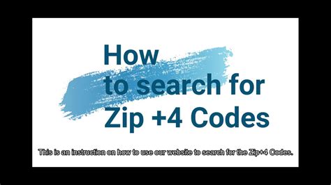 Lookup. Find any zip code (including ZIP+4 - full 9-digit US 