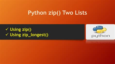 Zip vs enumerate python.  Learn advanced Python techniques for zipping lists with un...