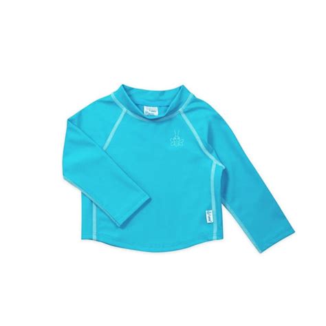 Zip-Up Long Sleeve Rash Guard iPlay Sunwear Jillian