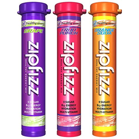 Zipfizz contains 100 mg of caffeine and no sugar.