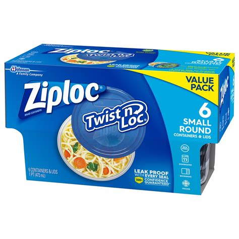 Ziploc Twist n Loc Value Pack Containers and Lids