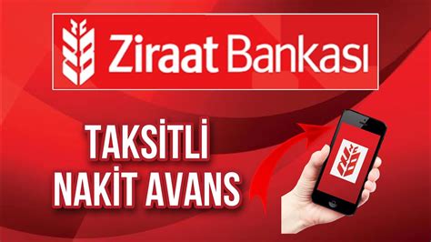 Ziraat Bankası Taksitli Nakit Avans Nasıl Çekilir? - YeniKrediNotlari