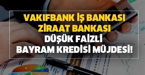 Ziraat bankası bayram kredisi 2017