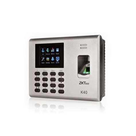 Zkteco k40 access control.  Comprehensive user manual for the ZKTeco K40 Network Fing...