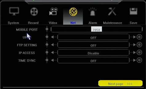 Zmodo ip access.  Go to "Settings" and then "Net" tab.  The series in...