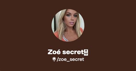Zoe Secret X Onlyfans Leak