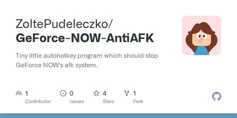 ZoltePudeleczko/GeForce-NOW-AntiAFK - GitHub