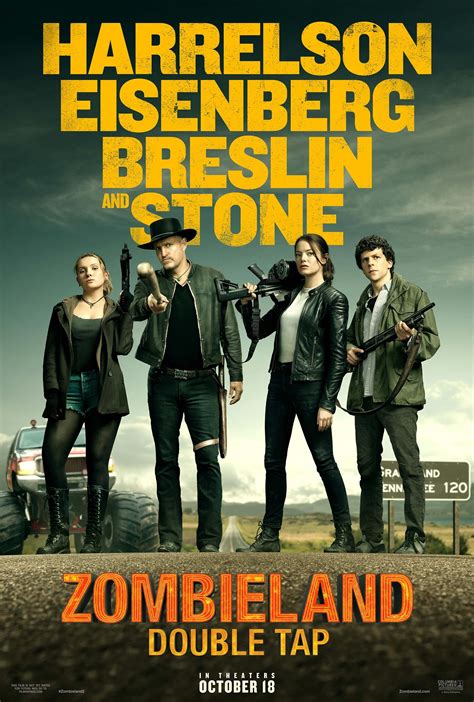 Zombieland double tap. The film, Zombieland: Double Tap, featuring the return of the original cast, was released on October 18, 2019, the tenth anniversary of the original film's release, and was once again a critical and financial success. Future. On the possibility of a third film, Fleischer can not decide if the cast will return or not. 