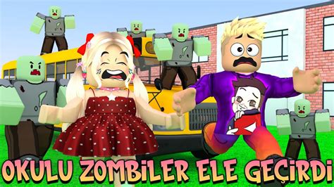 Zombiler Okulu Ele Geçirdi! Roblox Field Trip Z  YouTube.