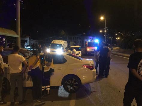 Zonguldak’ta iki araç çarpıştı: 3 yaralı