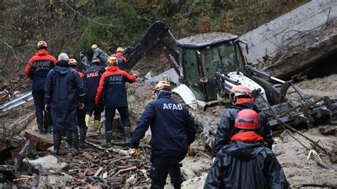 Zonguldak’taki heyelanda iki kişi yaşamını yitirdi