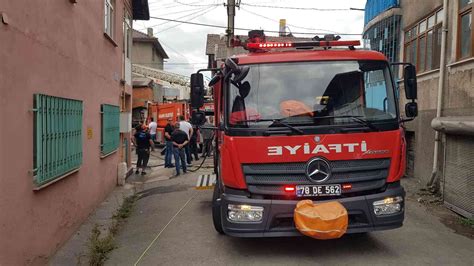 Zonguldak Gökçebey'de müstakil evde çıkan yangın söndürüldü - Son Dakika Haberleri