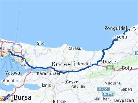 Zonguldak istanbul arası kaç saat sürer