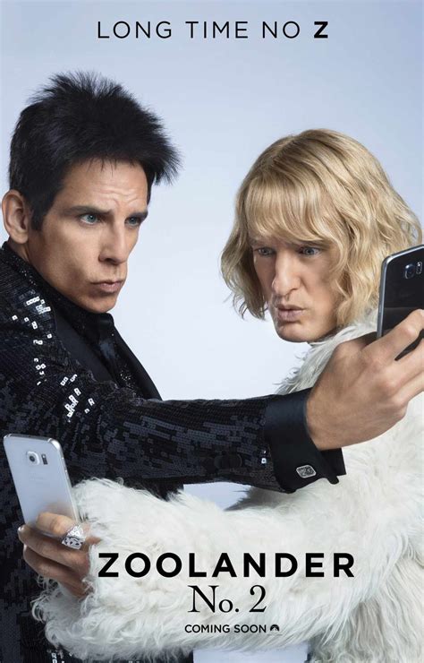 Zoolander 2 parents guide. In the opening scene, 2 men on motorcycles chase Justin Bieber. He runs away, and breaks one of their necks, not graphic. He then gets cornered and shot about 20 times in slo-mo. Blood sprays comically and you can see blood stains on his shirt. 