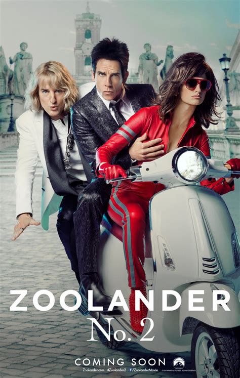 Zoolander no 2. NEW YORK — Zoolander2 is so hot right now, but the high-fashion satire wasn't always en vogue. Its predecessor was greeted with a shrug when it opened just two weeks after the Sept. 11 attacks ... 