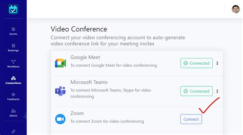Zoom Integration DaySchedule