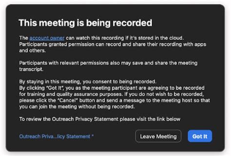 Zoom consent to record.  Discover your best screen recording option, bas...