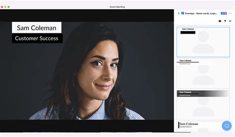 Zoom video overlay image.  Video filters use a variety of overlays, col...