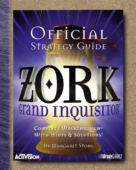 Zork grand inquisitor official guide official strategy guides. - Suzuki gsf 400 hersteller werkstatt- reparaturhandbuch.