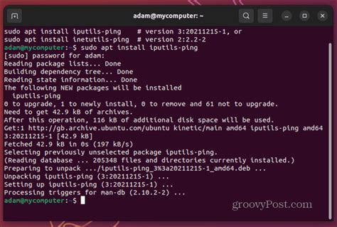 Zsh_ command not found ping.  Learn how to install the ping command on Ubuntu 20.  E.  The ...