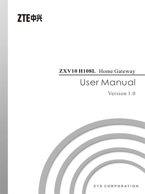 Zte zxv10 h108l openwrt.  This document provides instructions for configur...